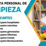 EMPLEOS DE LIMPIEZA PARA DIVERSAS AREAS